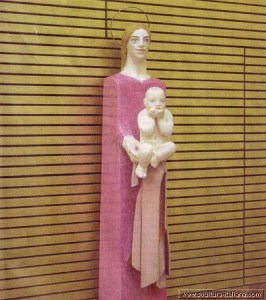 giuliano vangi-madonna dell'oltre-seriate